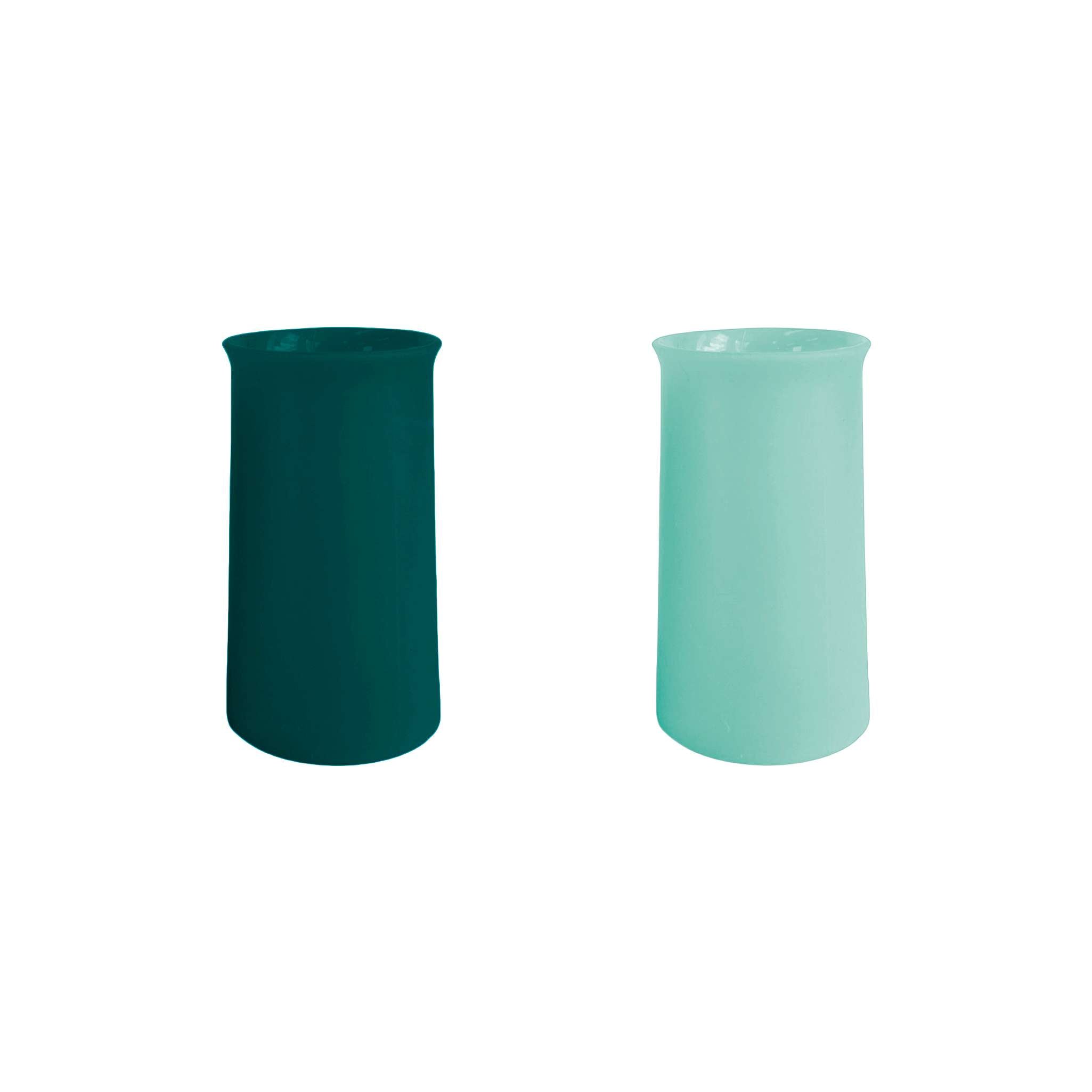 PORTER GREEN – STEGG 480ML SILICONE DRINK GLASS - MIST & INK
